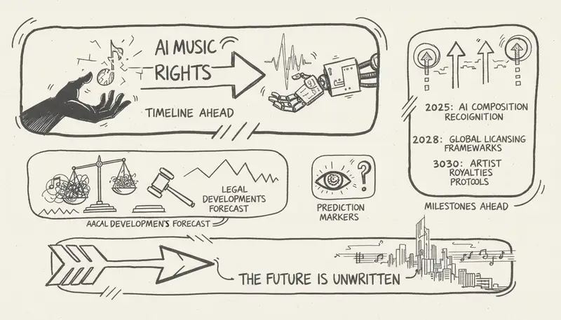 AI music copyright future timeline