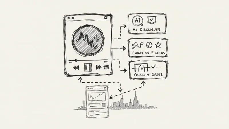 Streaming platform changes and recommendation systems