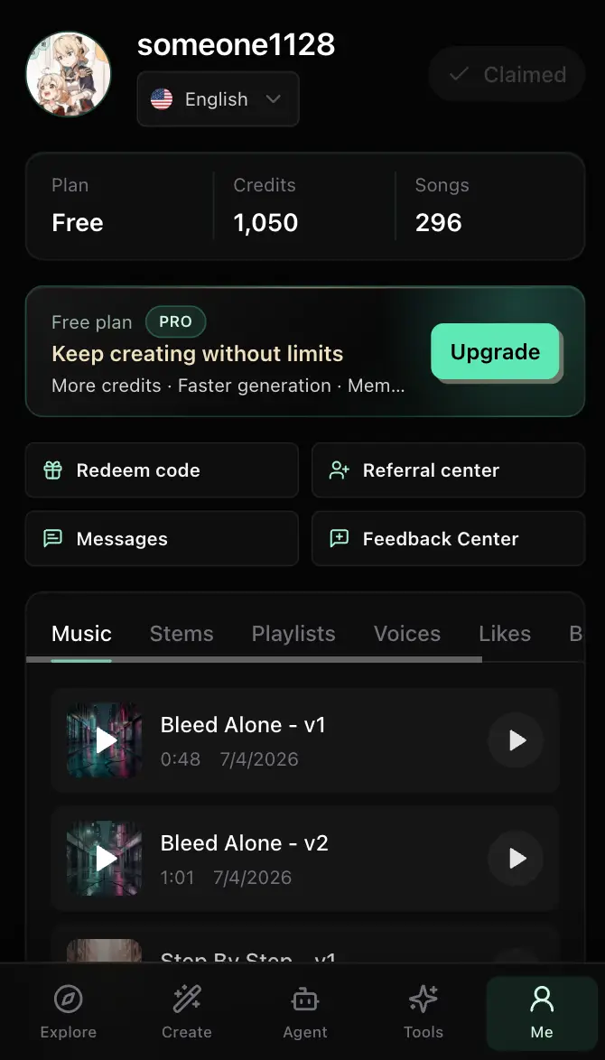 Mobile personal music library